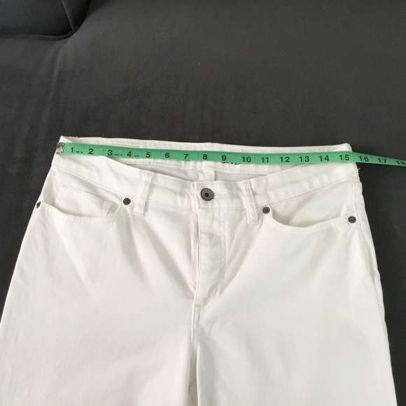 Lands End white Jeans - Picture 9 of 10
